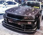 URAS Type-RR Fenders for Nissan R34 Skyline (2-Door)