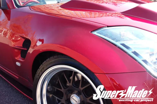 Super Made | Instant Gentleman +20MM Front Fenders for Nissan 350Z Z33