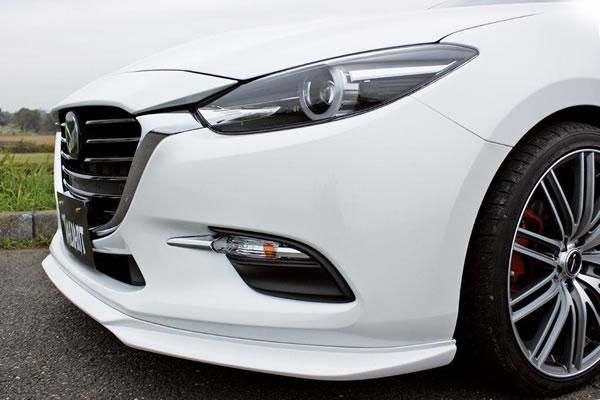 Garage Vary | Front Lip - Facelift - Sport Hatch / Hybrid / Sedan for Mazda Axela / Mazda3 BM