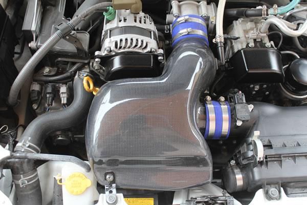 Garage Vary | Intake Box Plain Weave Carbon for Automatic Transmission for Toyota GT86 (ZN6)
