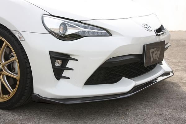 Garage Vary | Front Lip Spoiler Plain Weave Carbon for Toyota GT86 Kouki (ZN6)