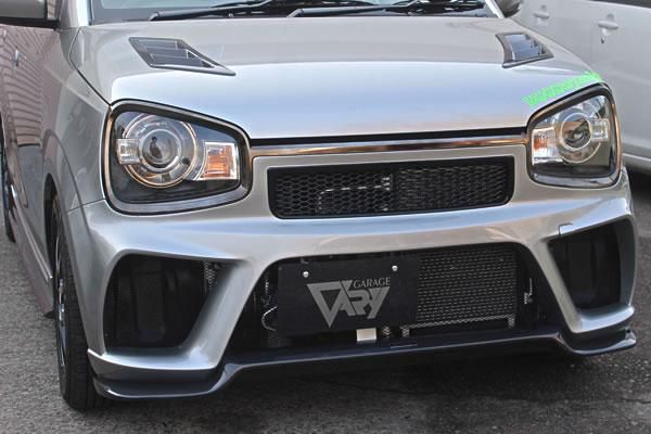 Garage Vary | Front Bumper with Carbon Lip for Suzuki Alto HA36