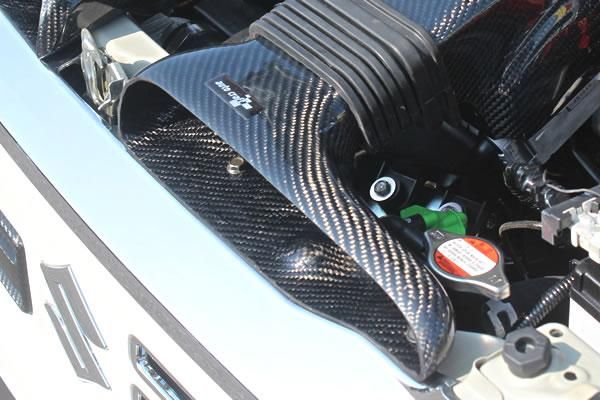 Garage Vary | Intercooler Duct - Carbon for Suzuki Alto Works HA36S
