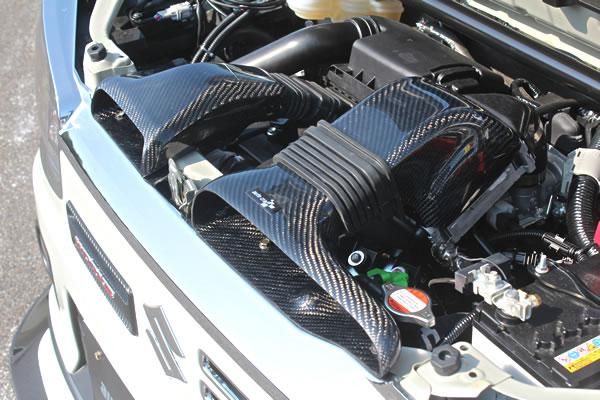Garage Vary | Intercooler Duct - Carbon for Suzuki Alto Works HA36S