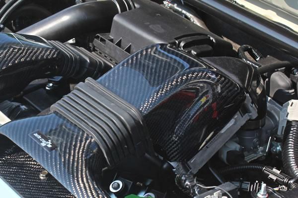 Garage Vary | Intercooler Cover - Carbon for Suzuki Alto Works HA36S