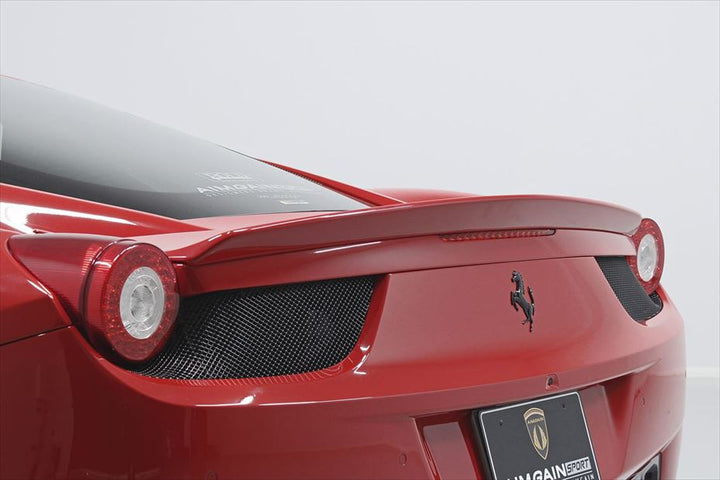 AIMGAIN SPORT FERRARI 458 ITALIA AERO UNDER SPOILER KIT DRY CARBON - (CONTACT FOR PRICING)