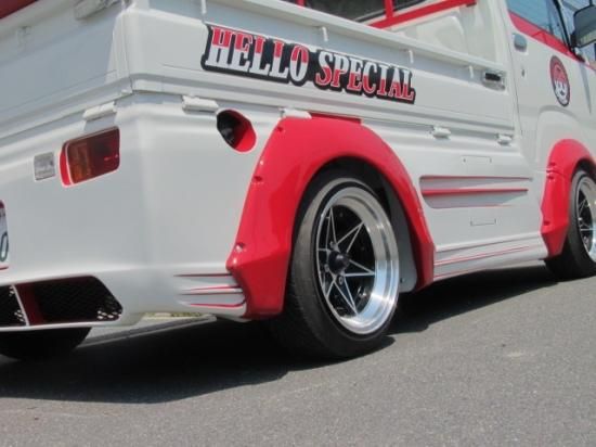 Hello Special | Birikino Special Rear Bumper Spoiler for Daihatsu Hijet Truck (S500P / S510P Early Model) - photo 2