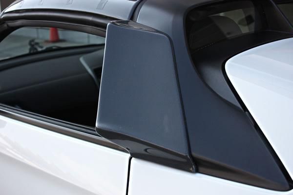 Garage Vary | Side Ventilator Intercooler Side FRP with Twill Weave Carbon for Honda S660 (JW5)