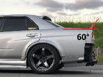URAS Vertical Stabilizer Wing for Nissan R34 Skyline (4-Door)