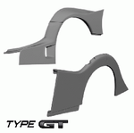 URAS GT 8-Piece Fender Kit for Nissan R34 Skyline