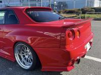 URAS | Roof Wing for Nissan R34 Skyline 2Dr/4Dr