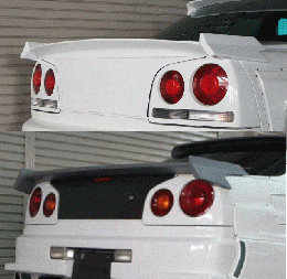 URAS Drag Wing for Nissan R34 Skyline (2-Door/4-Door)
