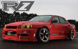 URAS | Type-RZ Body Kit for Nissan R34 Skyline 4Dr