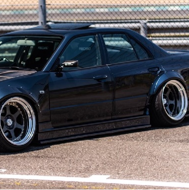 URAS | Type-GT Side Skirts for Nissan R34 Skyline 4 Door
