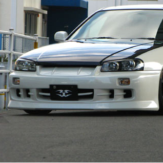 URAS | Type-L Front Bumper for Nissan R34 Skyline