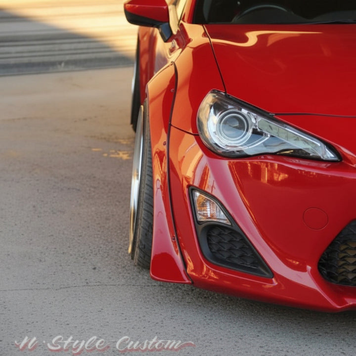 N-Style Custom | Fender Flare Kit For Toyota GT86 / Scion FRS / Subaru BRZ (ZN6)