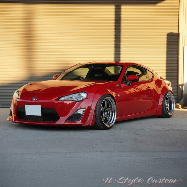 N-Style Custom | Fender Flare Kit For Toyota GT86 / Scion FRS / Subaru BRZ (ZN6)