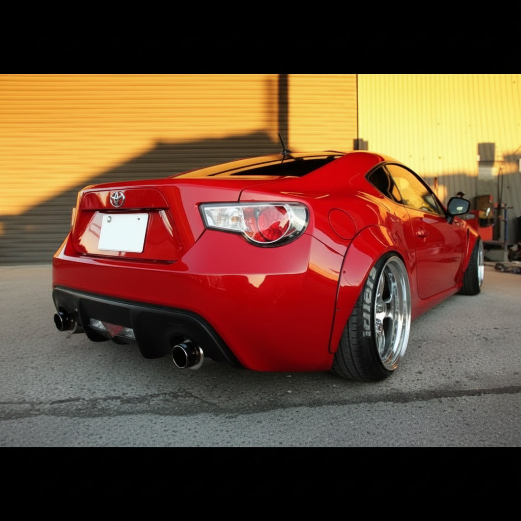 N-Style Custom | Fender Flare Kit For Toyota GT86 / Scion FRS / Subaru BRZ (ZN6)