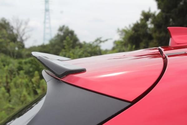 Garage Vary | Roof Wing Plain Weave Carbon Fiber for Mazda CX-5 KF