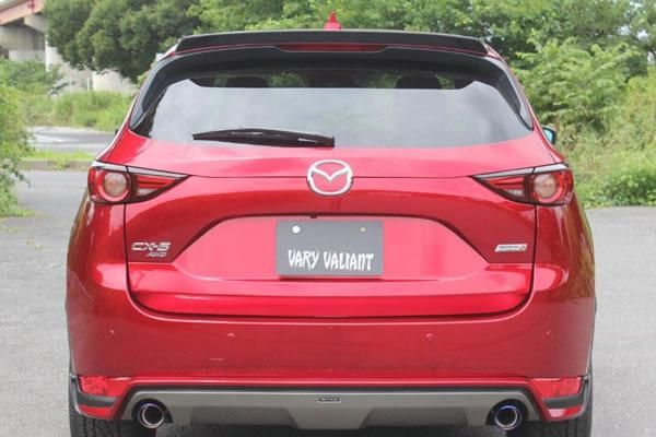 Garage Vary | Roof Wing Plain Weave Carbon Fiber for Mazda CX-5 KF