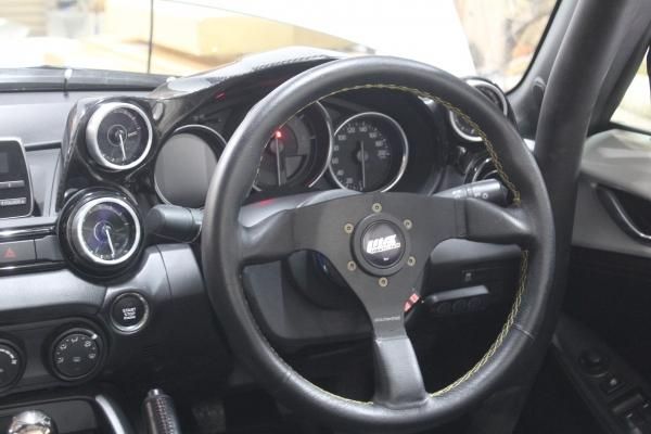 Garage Vary | Gauge Hood - Carbon Fiber for Mazda MX5 ND (Miata)