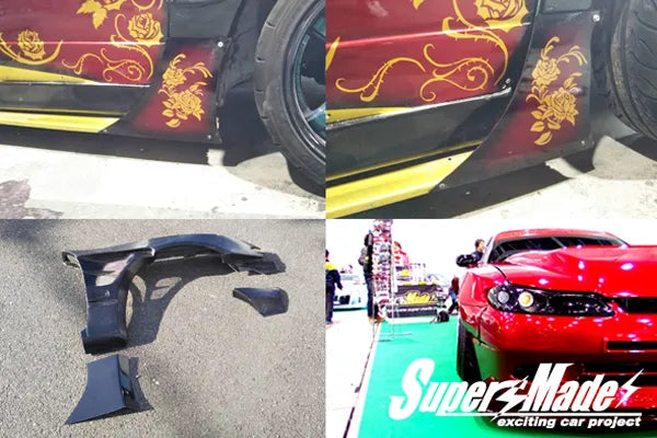 Super Made | GT Gentleman +75MM Front Fenders for Nissan Silvia S15
