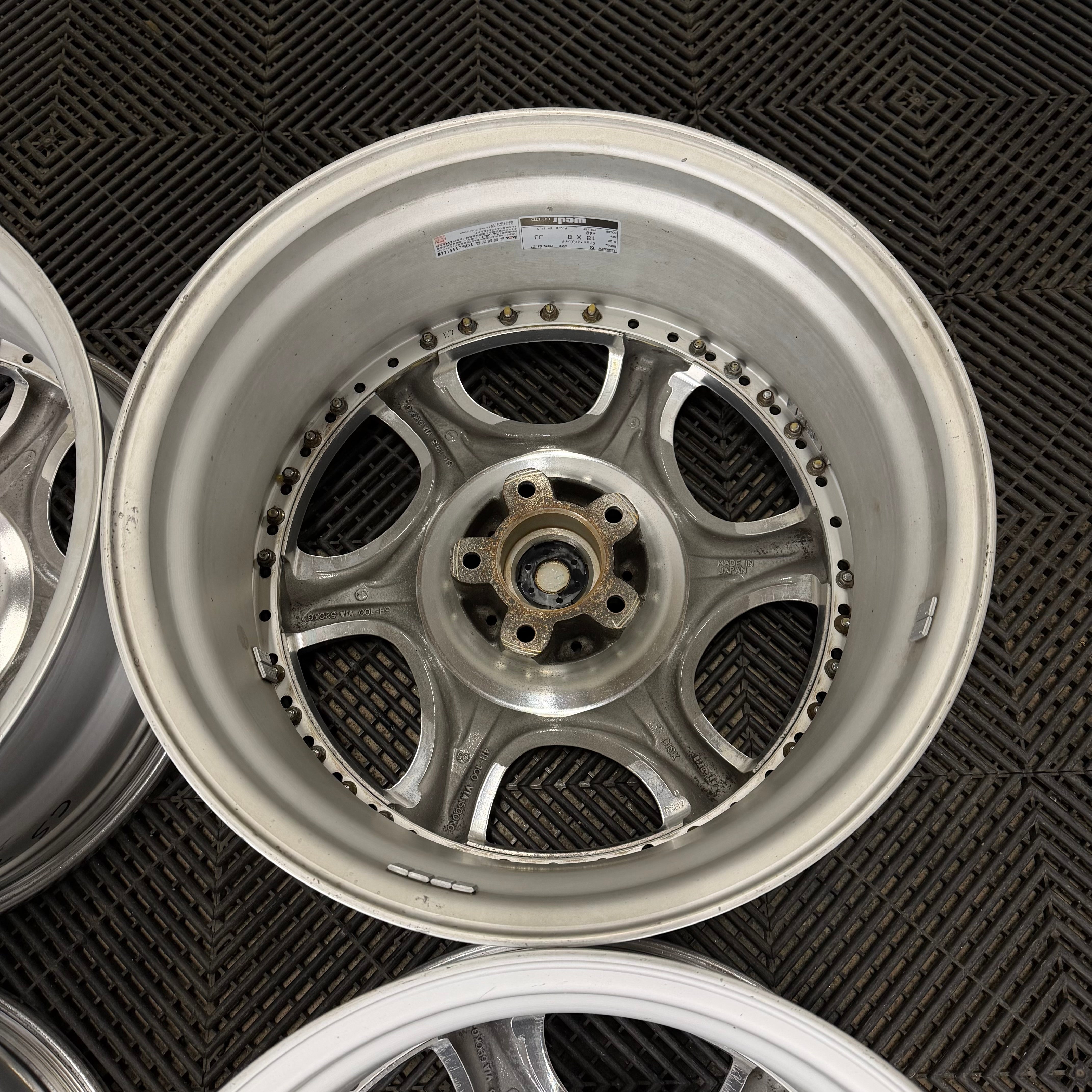 Weds Kranze Bazreia / 5x114.3 / 18x8+48 – Parts From Japan