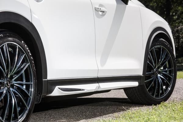 Garage Vary | Side Garnish Carbon Plates Carbon Fiber for Mazda CX-8 KG