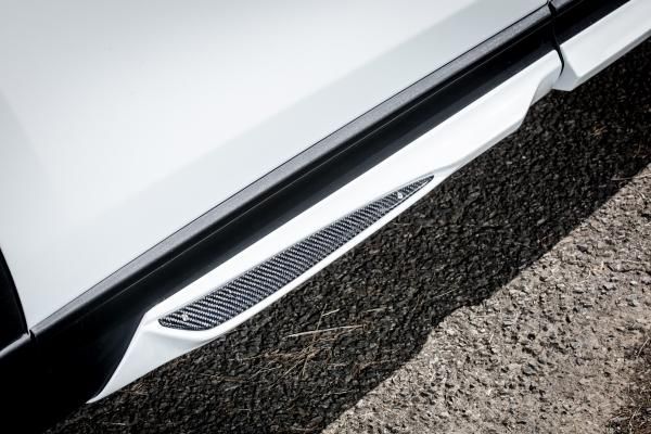 Garage Vary | Side Garnish Carbon Plates Carbon Fiber for Mazda CX-8 KG