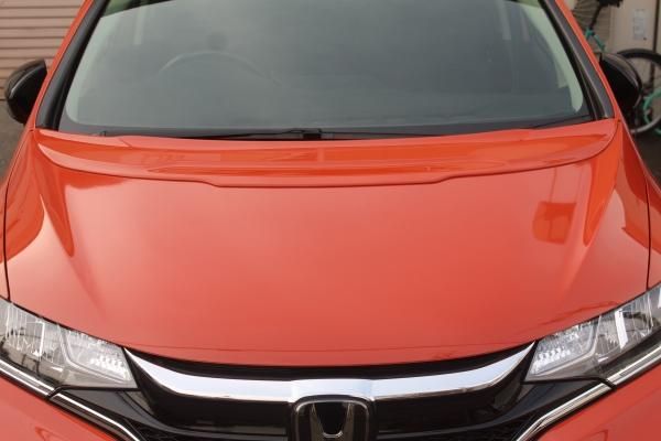 Garage Vary | Hood Spoiler Urethane for Honda Fit (GK3-GK6/GP5-GP6) - Image 2