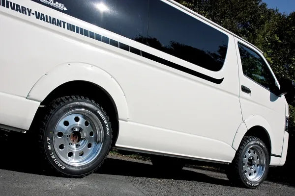 Garage Vary | Build-Up Fender Flares for Toyota Hiace 200 Series (H200)