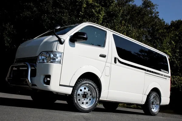 Garage Vary | Build-Up Fender Flares for Toyota Hiace 200 Series (H200)