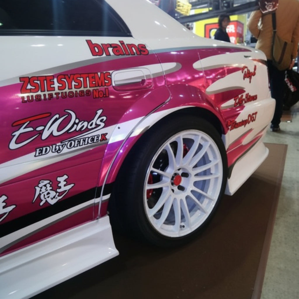N-Style Custom | Type 2 Rear Fender Flares +50mm For Toyota Chaser