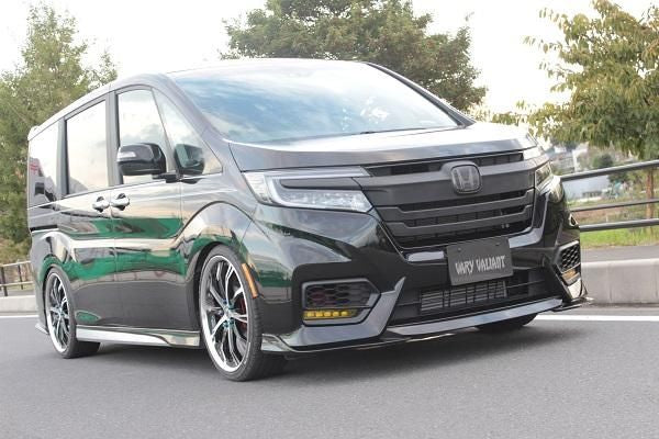 Garage Vary | Front Lip Spoiler Urethane for Honda Step WGN Spada Late Model (RP3/RP4/RP5) 2017+ - Image 4