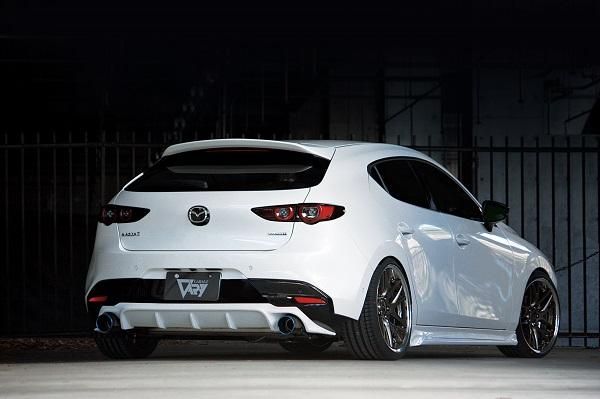 Garage Vary | Rear Diffuser FRP for Mazda3 BP