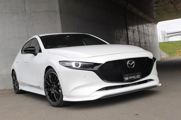 Garage Vary | Front Splitter Twill Weave Carbon Fiber for Mazda3 BP
