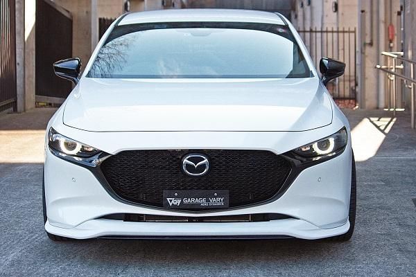Garage Vary | Front Lip + Front Splitter Set FRP for Mazda3 BP