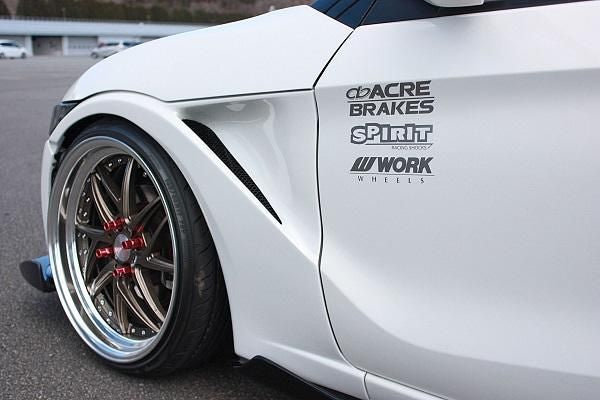 Garage Vary | Front Fenders +9mm FRP for Honda S660 (JW5)