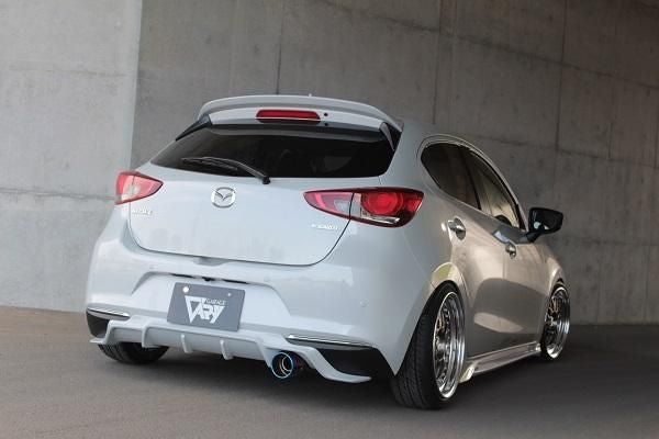 Garage Vary | Rear Diffuser FRP for Mazda2 DJ