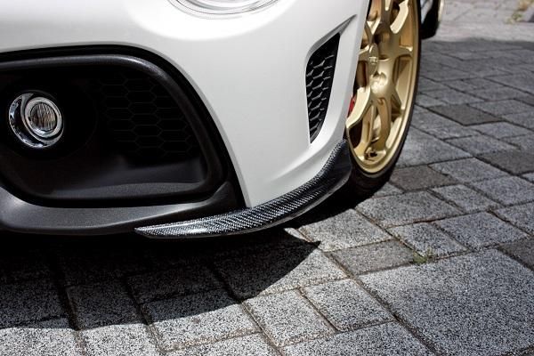 Garage Vary | Corner Splitters (Carbon Fiber) for Abarth 595