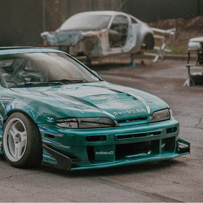 URAS | Type-GT Front Bumper for Nissan Silvia S14 Zenki 240SX