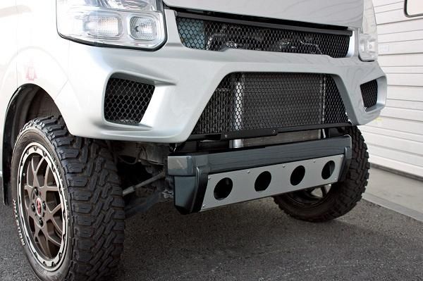 Garage Vary | High-Lift Under Protector - Clear Anodized for Suzuki Every DA17