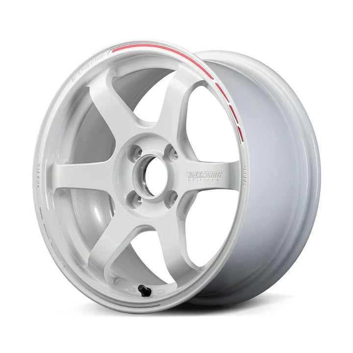 Rays | Volk TE37 SONIC TIME ATTACK EDITION Dash White/REDOT | 4X100| 15x7.0 +36