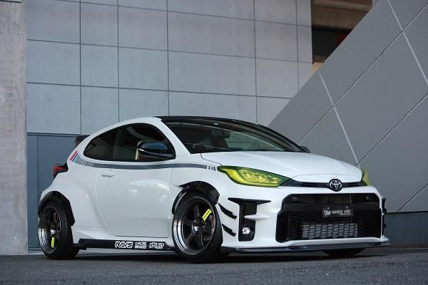 Garage Vary | Front Lip Spoiler Plain Weave Carbon for Toyota GR Yaris (GXPA16) - Image 4