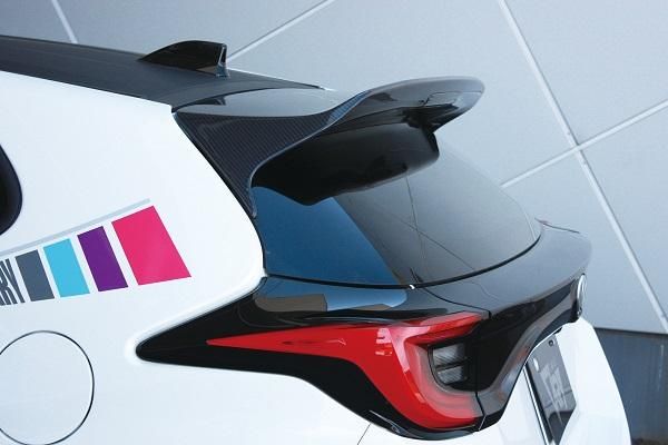 Garage Vary | Rear Roof Spoiler Twill Weave Carbon for Toyota GR Yaris (GXPA16)