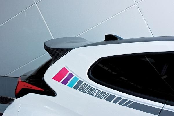 Garage Vary | Rear Roof Spoiler Twill Weave Carbon for Toyota GR Yaris (GXPA16) - Image 2