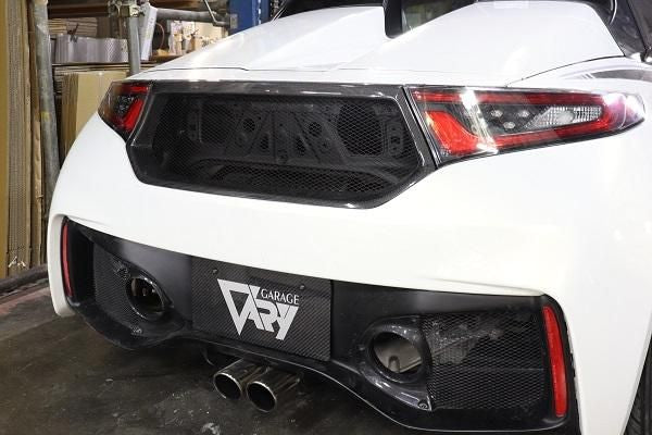 Garage Vary | Rear Center Duct Carbon for Honda S660 (JW5)