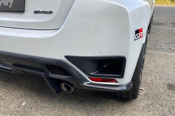 Garage Vary | Rear Duct Panels Twill Weave Carbon for Toyota GR Yaris (GXPA16) - Image 3