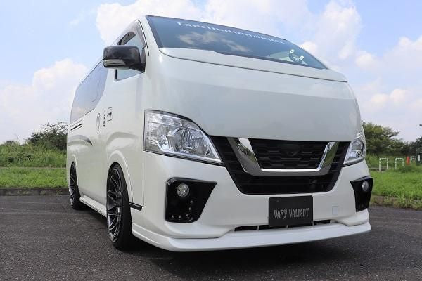Garage Vary | Front Lip Spoiler for Nissan NV350 Caravan Narrow (E26 2017-2020) - Image 2