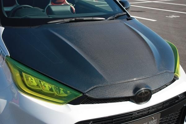 Garage Vary | Hood Twill Weave Carbon for Toyota GR Yaris Kouki (GXPA16)
